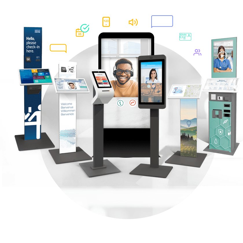 interactive kiosks